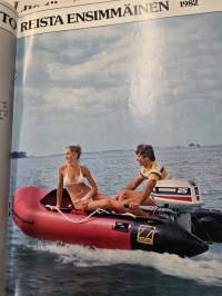 Evinrude perämoottori myyntiesite 1982
