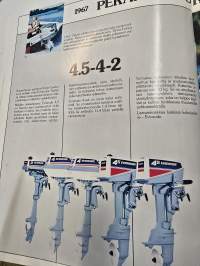 Evinrude perämoottori myyntiesite 1982