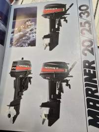 Mariner perämoottori myyntiesite 1984