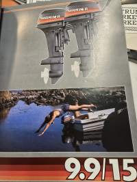 Mariner perämoottori myyntiesite 1985