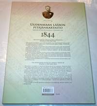 Uudenmaan läänin pitäjänkartasto 1844 : uusintapainos Claës Nybergin pitäjänkartoista