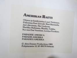 Ameriikan Raitti, elokuvan promootiokuva -valokuva