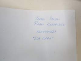 Da Capo (Tarmo Manni), elokuvan promootiokuva / lehdistömateriaalia -valokuva