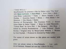 The Well (ohjaus Pekka Lehto), elokuvan promootiokuva / lehdistömateriaalia -valokuva