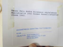 Tauno Palo näytelmässä "Koulutiellä" 1942 Suomen Kansallisteatteri, elokuvan promootiokuva / lehdistömateriaalia -valokuva