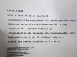 Kansalaiset (teloituskuva 1918, lavastettu), elokuvan / dokumentin / sarjan promootiokuva / lehdistömateriaalia, YLE -valokuva