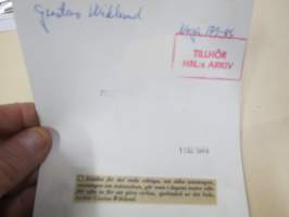 Gustav Wiklund, elokuvan / dokumentin / sarjan promootiokuva / lehdistömateriaalia, Hbl -valokuva