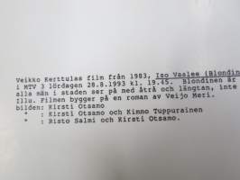 Iso vaalee, elokuvan / dokumentin / sarjan promootiokuva / lehdistömateriaalia, YLE-valokuva