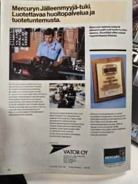 Mercury perämoottori  myyntiesite 1981