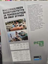 Mercury thruster sähkö perämoottori  myyntiesite 1980