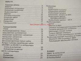 Scania huolto Polttoainejärjestelmä T-autot DN 8, DS 8, DN 11, DS 11, DS 14 -korjaamokirjasarjan osa