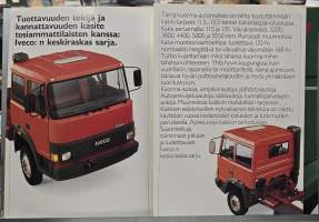 Iveco 115 ja 135  kuorma auto myyntiesite. 04/84