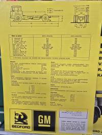 Bedford ERT kuorma auto esite. 05/72