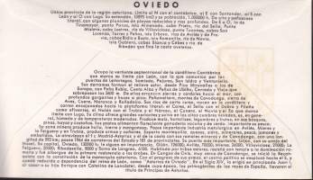 FDC - Espanja - Escudo de Oviedo (7.12.)1964. Kaupunkien vaakunat -sarjaa.