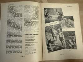 Säästäjä 1949 nr 4 -säästöpankkien asiakaslehti, artikkeleita, sarjakuvia yms.