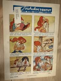 Säästäjä 1949 nr 4 -säästöpankkien asiakaslehti, artikkeleita, sarjakuvia yms.