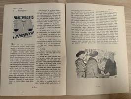 Säästäjä 1949 nr 1 -säästöpankkien asiakaslehti, artikkeleita, sarjakuvia yms.