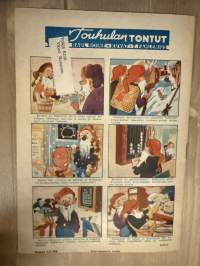 Säästäjä 1948 nr 5-6 -säästöpankkien asiakaslehti, artikkeleita, sarjakuvia yms.