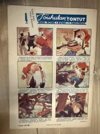 Säästäjä 1948 nr 2 -säästöpankkien asiakaslehti, artikkeleita, sarjakuvia yms.