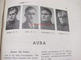 Lounais-Suomen sankarivainajain muistojulkaisu 1939-1940 . 19 x 25 cm kirja. Talvisodan sankarivainajat matrikkelitietoineen.