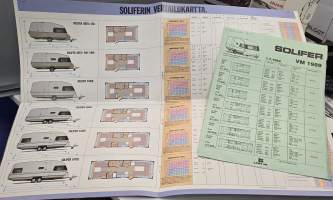 Solifer  asuntovaunu myyntiesite 1988