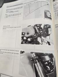Honda  cbx 750 f shop manual  1984