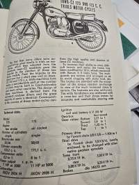 Jawa-cz motor cycles 1960 myyntiesite