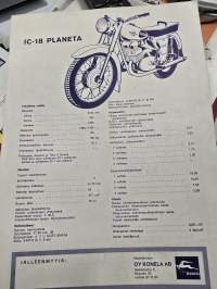 IC-18 planeta myyntiesite 1971