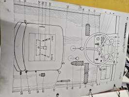 Vammas Major kaivurin varaosa-, käyttö- ja huoltoohjeet.