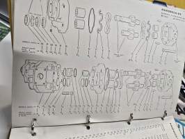 Vammas Major kaivurin varaosa-, käyttö- ja huoltoohjeet.