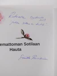 Tuntemattoman sotilaan hauta (signeerattu, tekijän omiste)