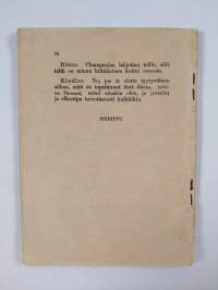 Naamiaiset yliskamarissa : huvinäytelmä yhdessä näytöksessä