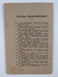 Järjestelmän kahleissa : kaksinäytöksinen näytelmä, kolme kuvaelmaa