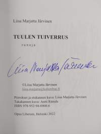 Tuulen tuiverrus (signeerattu)