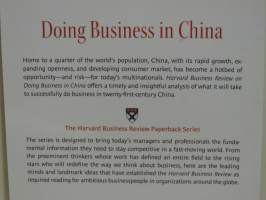 Harvard Business Review on Doing Business in China