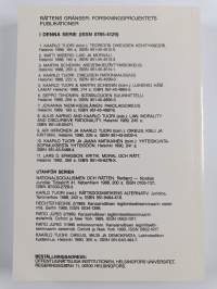 Kritik, moral och rätt : artiklar och diskussionsinlägg