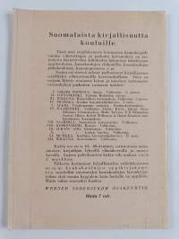 Johdatus kirjallisuuteen : kansakoulun jatko-opetusta, kansanopistoja ja itsekseenopiskelijoita varten