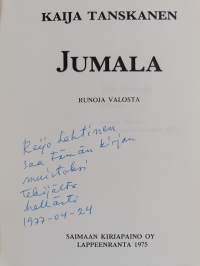 Jumala : runoja valosta (tekijän omiste)