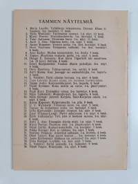 Sattui asemalla : yksinäytöksinen laulunäytelmä