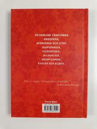 Riktigt klokt sagt aforismer, ordspråk, citat