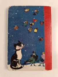 Lumiukko tuli pihaan