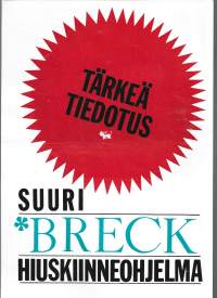 Breck  hiuskiinne  tuote-esite  4 sivua 1960 - luku