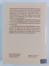 Biblioteken och framtiden : Bok 2 : nordisk idédebatt, konferens i Borås 11-13 november 1991