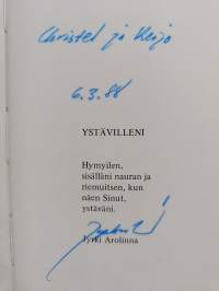 Aamusta iltaan (signeerattu, tekijän omiste)