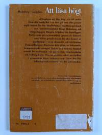 Att läsa högt