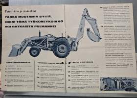 Fordson super major 12" ja 14" kaivukone esite