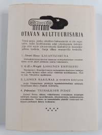 Looginen empirismi : eräs nykyinen filosofian pääsuunta