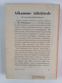 Aikamme tähtitiede ja sen maailmankuva