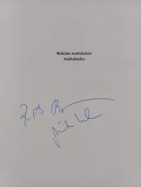 Nokian mahdoton mahalasku (signeerattu)