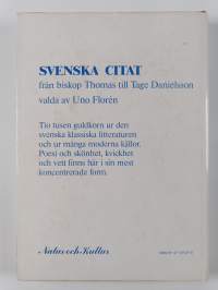 Svenska citat från biskop Thomas till Tage Danielsson